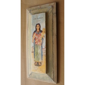 Παλαιός ταμπλάς - "Δήμητρα" Θεά της γεωργίας